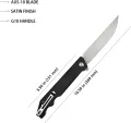 Kubey Pylades Linerlock Black KUB253A1