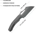 Kubey Sylow Framelock Dark SW KUB260C