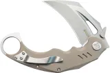 Kubey Wrath Karambit Linerlock Tan KUB261C