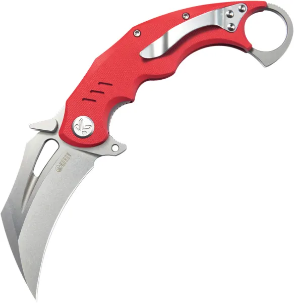 Kubey Wrath Karambit Linerlock Red KUB261D