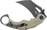 Kubey Wrath Karambit Linerlock Tan KUB261G