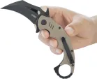 Kubey Mini Wrath Karambit Linerlock KUB262G