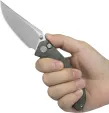 KB Knives Stingray Button Lock Ti Flame KUB264B