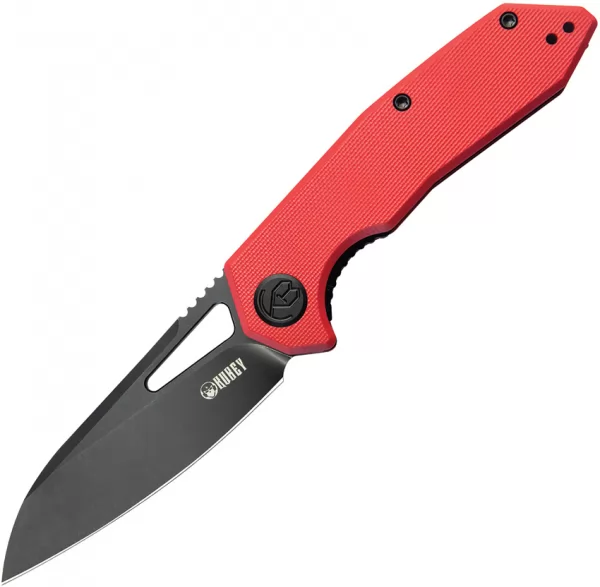 Kubey Vagrant Linerlock Black Red KUB291K