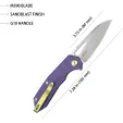 Kubey Vagrant Linerlock Purple KUB291S