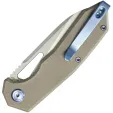 Kubey Vagrant Linerlock Tan G10 KUB291T