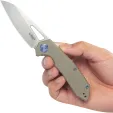 Kubey Vagrant Linerlock Tan G10 KUB291T