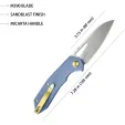 Kubey Vagrant Linerlock Blue Micar KUB291U