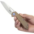Kubey Vagrant Linerlock Tan Micar KUB291V