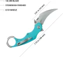 Kubey Rogue Pikal Karambit Linerlock KUB298C