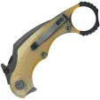 Kubey Rogue Karambit Blackwash Ultem KUB298H