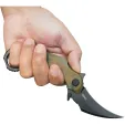 Kubey Rogue Karambit Blackwash Ultem KUB298H