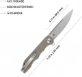 Kubey Mizo Linerlock Tan KUB312H