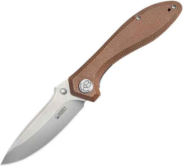 Kubey Ruckus Linerlock Tan Mic KUB314M