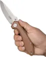 Kubey Ruckus Linerlock Tan Mic KUB314M
