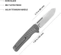 Kubey Steelhead Linerlock DSW KUB315B