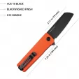 Kubey Sailor Linerlock Orange KUB317F