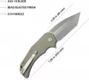Kubey Bravo 1 Linerlock Tan KUB318C