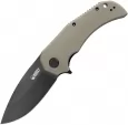 Kubey Bravo 1 Linerlock Tan Black - KUB319D