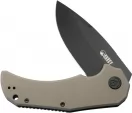 Kubey Bravo 1 Linerlock Tan Black KUB319D