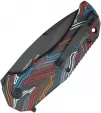 Kubey Bravo 1 Linerlock Multi Black KUB319F