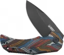 Kubey Bravo 1 Linerlock Multi Black KUB319F