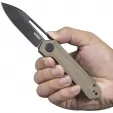 Kubey Royal Linerlock Black Tan KUB321E