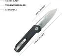Kubey Royal Linerlock Black KUB321P