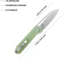 Kubey Royal Linerlock Jade KUB321R