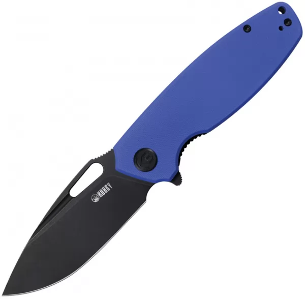Kubey Tityus Linerlock Black Blue KUB322I