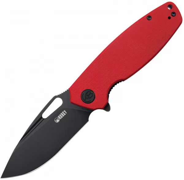 Kubey Tityus Linerlock Black Red KUB322J