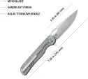 Kubey Hydro Framelock Gray KUB323A