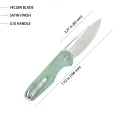 Kubey Doris Linerlock Jade KUB324F