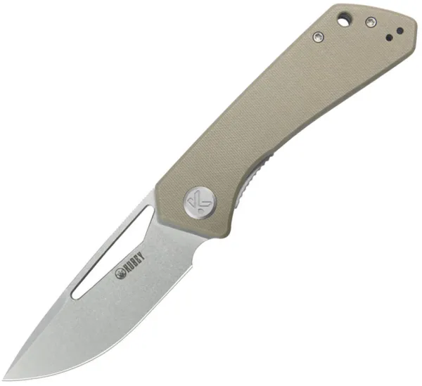 Kubey Thalia Front Flipper Tan G10 KUB331R