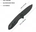 Kubey Belus EDC Linerlock Black KUB342E