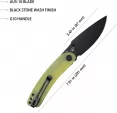 Kubey Momentum Linerlock Yellow KUB344F