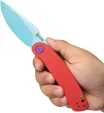 Kubey Momentum Linerlock Green Red KUB344L