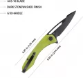 Kubey Merced Linerlock Yellow KUB345C