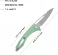 Kubey Merced Linerlock Jade KUB345D