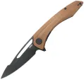 Kubey Merced Linerlock Tan Black - KUB345O