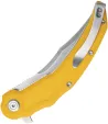 Kubey Wave Crest Linerlock Yellow KUB346C