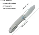 Kubey Supercell Linerlock Gray KUB353A