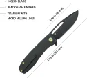 Kubey Supercell Linerlock Black KUB353D