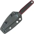 Kubey JL Fixed Blade Black-Red KUB356A