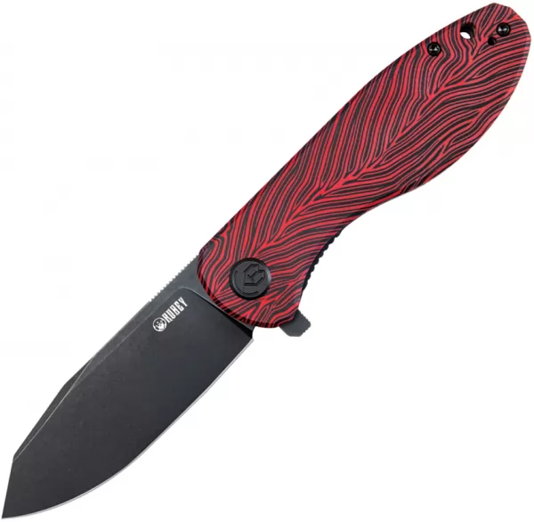 Kubey Master Chief Linerlock Blk-Red KUB358A