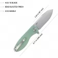 Kubey Master Chief Linerlock Jade KUB358C