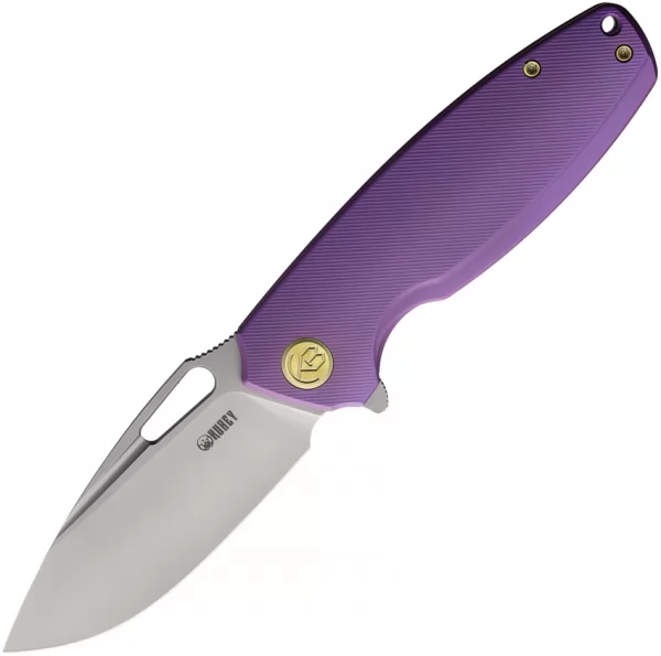 Kubey Tityus Framelock Purple Ti KUB360C