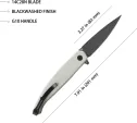 Kubey MOS Hydra Linerlock White KUB361B