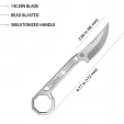 Kubey Hydra EDC Fixed Blade KUB362A