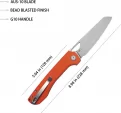 Kubey Elang Linerlock Orange KUB365A